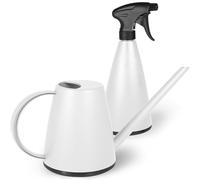 MESTO Lucky Snow - Annaffiatoio da 1 l | Mini nebulizzatore a mano, 0,79 l | Flacone spray e annaffiatoio per piante da interno e giardino | Irrigazione e cura delle piante | Ugello regolabile