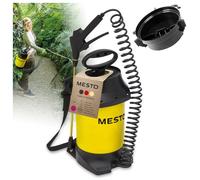 MESTO Set professionale di 5 spruzzatori a pressione da 5 l | Con filtro di riempimento MESTO, 120 mm | Spruzzatore a pressione da 3 bar | Flacone spray per casa e giardino, per piante
