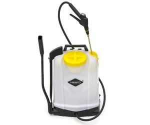 Mesto Siringa Posteriore RS185, Capacità di Riempimento 18 L, Pressione 6 Bar, Contenitore in Plastica, Portasapone, Ugello in Ottone