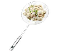Mestolo con Ragno per Schiumarola, Cucchiaio in Rete Metaallica da Cucina con Manico, Filtri per Alimenti in Filo di Acciaio Inossidabile, Colino per Mestolo per Schiumarola per Cucinare Frittura