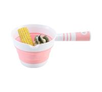 Mestolo d'acqua per il bagno | 1 portasapone pieghevole | mestolo d'acqua | mestolo e cucchiaio agganciabile multifunzione | accessorio portatile per cucina, bagno, doccia, viaggi e giardino