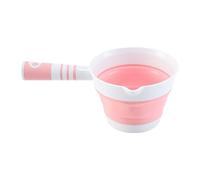 Mestolo D'acqua - Secchio da doccia pieghevole, mestolo cucchiaio multifunzione agganciabile per cucina, doccia, giardino, viaggio