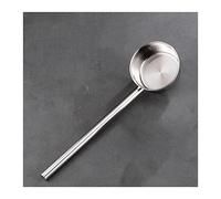Mestolo in acciaio Cucchiaio da cucina mestolo in acciaio inossidabile manico lungo cucchiaio for lavello commerciale Cucchiaio da cucina e da servizio per la zuppa (Color : 65cm/25.6inch, Size : L