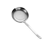 Mestolo in acciaio inox 304 a 60 maglie perforate, separatore di grasso e rimozione della schiuma, con filtro a rete ultra fine per cucinare, zuppe e manipolazione dell'olio (grande)