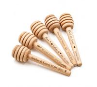Mestolo Miele Elegante Legno Personalizzato Per Feste Di Tè