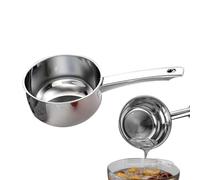 Mestolo per acqua in acciaio inossidabile - Mestolo per acqua in acciaio inossidabile resistente Pèralimenti addensata con manico lungo Fondo Mestòlo multiuso Pèr cucina e bagno con ma