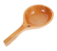 Mestolo per acqua in legno massello da cucina, 1 pezzo, per uso domestico, con