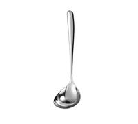 Mestolo per zuppa Cucchiaio in acciaio inossidabile for addensare, creativo, manico lungo, durevole, for pentola calda, mestolo for zuppa, utensili essenziali for la cucina di casa