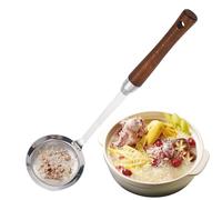 Mestolo Schiumarola | Cucchiaio Colino Olio,Utensile da Cucina per Schiumare Salse Rimuovere Grasso Olio in Pasti Casali