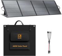 Mesuvida 400W Pannello solare pieghevole portatile impermeabile IP68, con rivestimento EFFE, uscita MC4 da 41V, ideale per power bank, generatori solari, campeggio, camper off-grid
