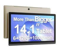 MESWAO tablet Android 12 da 14,1 pollici, tablet per computer 2023 con display IPS HD 1920 x 1080, tablet Bluetooth 4.1 e GPS e batteria lunga da 10000 mAh