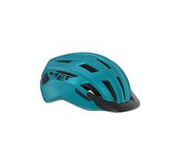 MET Casco, Adulti Unisex, Blu Opaco S, 52-56