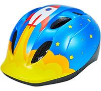 MET Casco Buddy Azul Cohete (46-53), Toys And Games Unisex Adulto, Blue (Blu), S 46-53