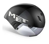 Casco MET Allroad MIPS nero argento opaco - M