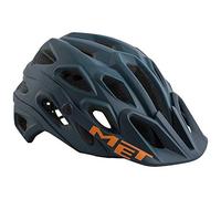 MET Casco Lupo Blu Oil M 54-58, Unisex Adulto