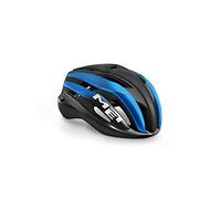 MET Casco Trenta 3K Carbon NEG/Blu Metal.MA.BRI.T, Adulti Unisex, Non definito, T.A