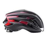 MET Casco Trenta S(52-56) Ciclismo, Adulti Unisex, Multicolore (Nero Rosso)