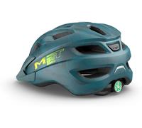 Casco bici bambino MET Crackerjack 2023 con luce a led - Colore: Blu