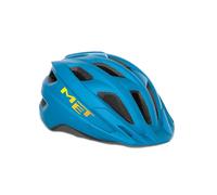 Casco bici bambino MET Crackerjack con luce a led 2026 - Colore: Azzurro