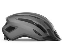 Casco met downtown grigio lucido