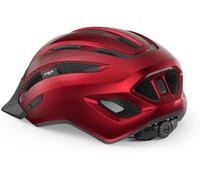 Casco bici MET Downtown 2024 - Taglia: M, Colore: Rosso