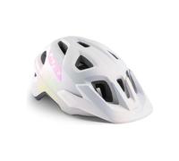 Met eldar kids helmet iridescent white texture opaco