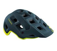 Met Fullfacehelm Terranova, Blau Lime, S, MTN-TCC