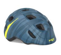 Casco bici bambino Enduro MTB MET HOORAY 2026 - Taglia: S, Colore: Blu/Giallo