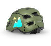 MET Hooray verde bosco lucido 3HM144 GS1