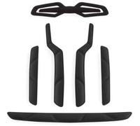 MET Imbottito Casco, Adulti Unisex, Veleno Nero