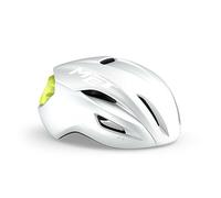 MET Manta MIPS, Bicicletta Hel Unisex, Bianco Lime Opaco Non Tinto, S