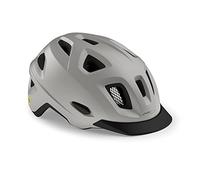 MET Mobilite MIPS - Casco da bicicletta grigio opaco, taglia S/M, 52-57 cm, colore: Grigio