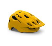 MET Shelter MIPS, Bicicletta Hel Unisex, Giallo Bruciato Opaco, M