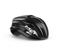 MET Trenta MIPS, Casco Unisex, Nero/Rosso, L / 58-61cm