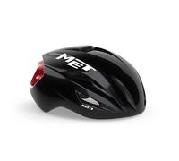 MET Unisex Adult Manta MIPS Road Helmet, Black Red, S / 52-56 cm