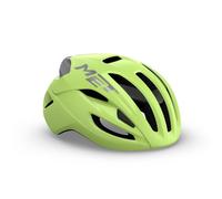MET Unisex - Casco da ciclismo Rivale MIPS, Lime Blast, S / 52-56 cm