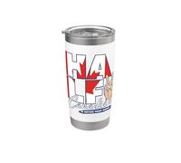 Metà canadese è meglio di nessuno Canada Bicchiere termico in acciaio inox doppia parete