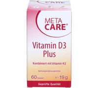 Meta-Care Vitamina D3 Plus 10.000 Ad.es. + 80 Μg K2 60 Pz. PZN17822516
