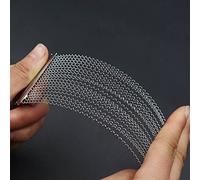 Metà Design Acciaio Rullante Filo 20 Strand Drum Spring per Bambini Cajon Box Tamburi Struttura a Bobina di Ferro Durevole Risposta Crisp Facile installazione Parte di ricambio