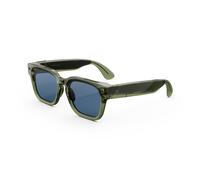 Meta Fury Racing Green | AI glasses unisex, Fotocamera da 12 MP, Traduzione in tempo reale - Risoluzione 3K HD - Oltre 8 ore di autonomia - Lenti Light Blue Atlantic