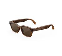 Meta Glasses, AI glasses Adventurer Large, Tartarugato, Lenti marroni