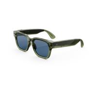 Meta Fury Racing Green | AI glasses unisex, Fotocamera da 12 MP, Traduzione in tempo reale - Risoluzione 3K HD - Oltre 8 ore di autonomia - Lenti Light Blue Atlantic