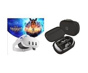 Meta Quest 3 512GB & Venom VR Headset Storage and Carry Case for Meta Quest
