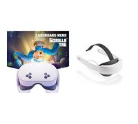 Meta Quest 3S 128 GB - Cardboard Hero di Gorilla Tag + Cinturino Elite con batteria