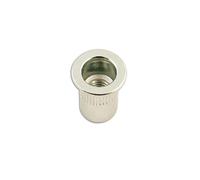 Metà-scanalato Filettato Dadi Rivettati 4mm - Confezione 50 - Connect 35110