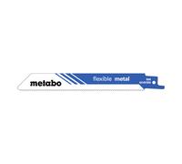 Metabo 100 Lame per sega a gattuccio "Flexible metal" 150x0,9mm, BiM, 1,8mm/14 TPI Quantità:5