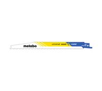Metabo 5 Lame per sega a gattuccio "Universal wood + metal" 200x1,25mm, BiM, esecuzione progressiva Quantità:1
