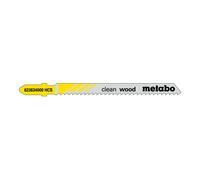 Metabo 5 Lame per seghetto alternativo "Clean wood" 74/2,5mm, HCS Quantità:5