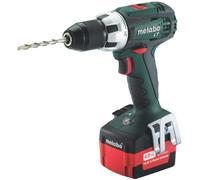 Metabo 6.02100.50 - Trapano avvitatore a batteria BS14 LT, 14,4 V/4 Ah i.K.
