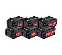 Metabo, 6 batterie Li-Power 18 V 4.0 Ah (Referenza: MTB 625151000)